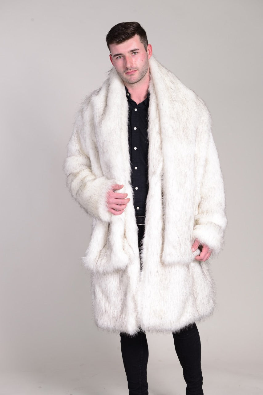 Men’s 3/4-Length Fur Coat